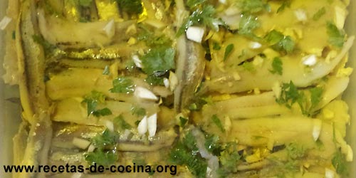 Boquerones en Limón a la Malagueña