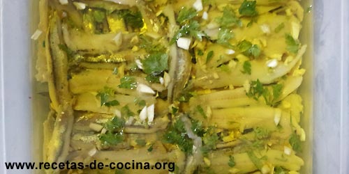 Boquerones en Vinagre