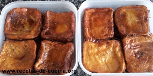 Receta de Torrijas con Vino de Málaga